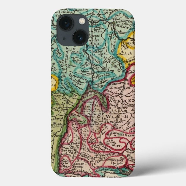 Funda De Case-Mate Para iPhone La pieza del sudoeste de Alemania (Reverso)