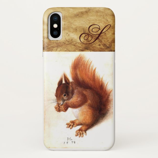 FUNDA DE Case-Mate PARA iPhone LA PLAZA CON MONOGRAMA NUTS (Reverso)