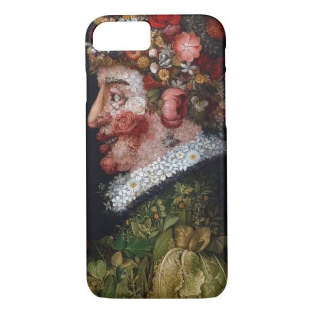 Funda De Case-Mate Para iPhone La primavera, Arcimboldo (Reverso)