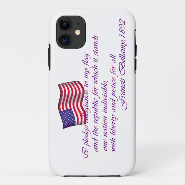 Funda De Case-Mate Para iPhone La promesa de lealtad - 1892 (Reverso)