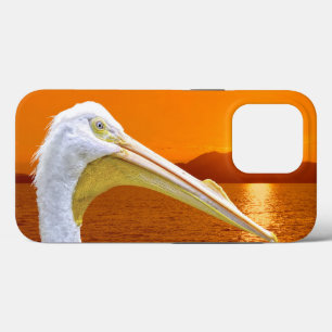 Funda Para iPhone 13 Pro La puesta de sol estadounidense en Pelican White e