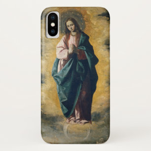 Funda Para iPhone X La Radiancia Celestial de la Inmaculada Concepción