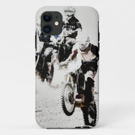Funda Para iPhone 11 "La raza está en" corredores de la Suciedad-Bici