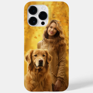 Funda Para iPhone 14 Pro Max De Case-Mate La recuperación de oro personalizada Mejor Perro M
