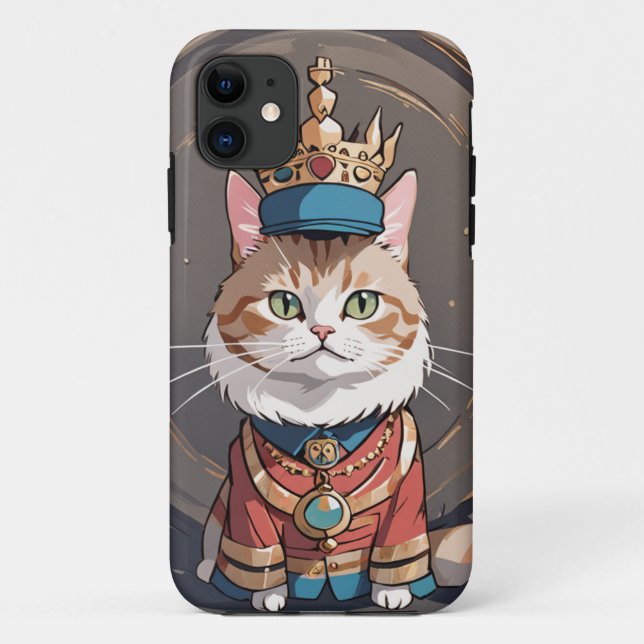 Funda De Case-Mate Para iPhone La Regalia del Rey (Reverso)