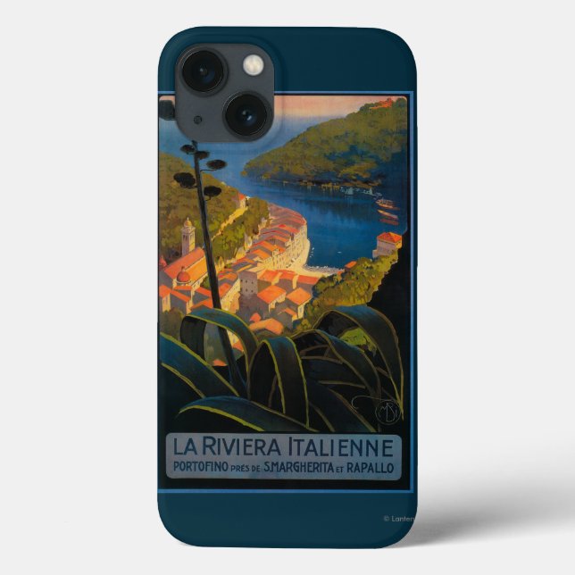 Funda De Case-Mate Para iPhone La riviera italiana (Reverso)