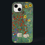Funda Para iPhone 14 De Case-Mate La Serenidad Dorada de Gustav Klimt<br><div class="desc">Eleva tu día a día con la fascinante belleza del Jardín de Granjas de Gustav Klimt con pintura de girasoles, ahora digitalmente realzada para tu estilo de vida moderno. Sumérgete en el encanto eterno del arte y la naturaleza, justo al alcance de tu mano. Este exquisito funda de la marca...</div>