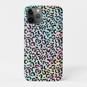 Funda Para iPhone 11 Pro La Serie Leopardo Irisado Diseño 5