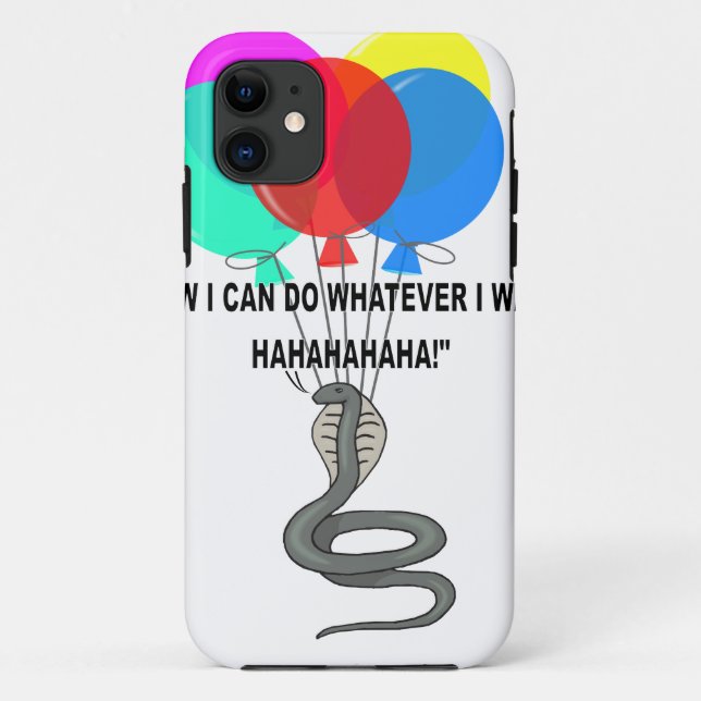 Funda De Case-Mate Para iPhone La serpiente voladora (Reverso)