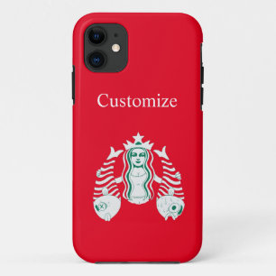 Funda Para iPhone 11 La sirena reina de la corona de las estrellas Thun
