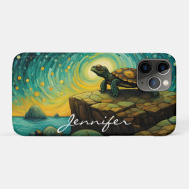 Funda Para iPhone 11 Pro La solitaria tortuga que piensa en ti