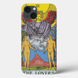 Funda Para iPhone 13 La tarjeta Tarot de los amantes Tarot Tarots leyen
