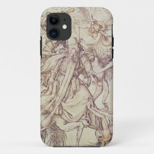 Funda Para iPhone 11 La tentación de St Anthony (grabado)