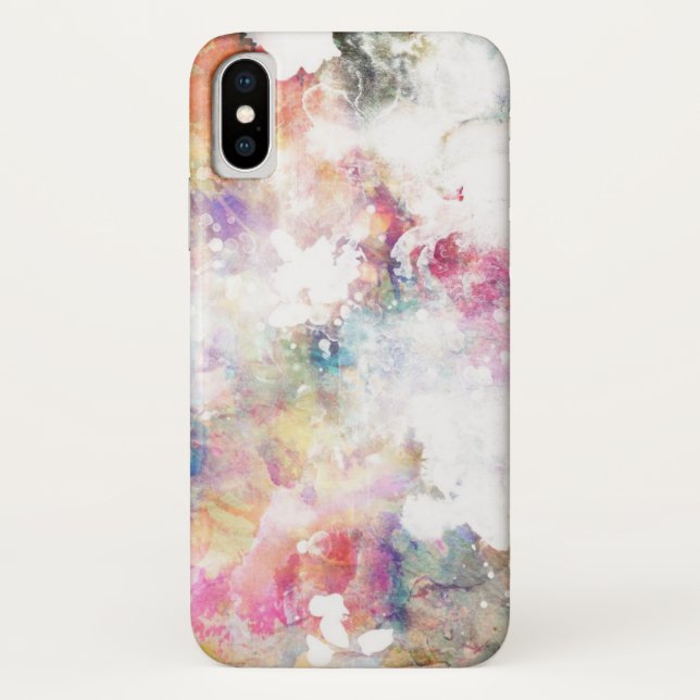 Funda De Case-Mate Para iPhone La textura abstracta el | de la acuarela del (Reverso)