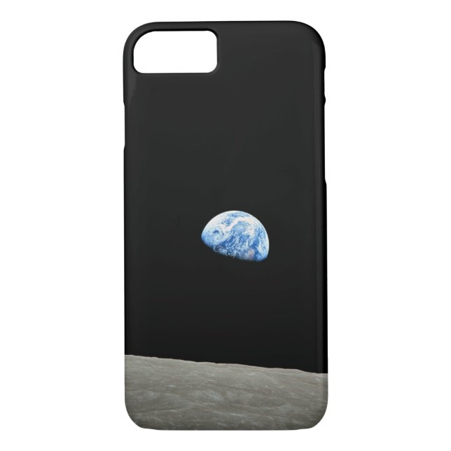 Funda De Case-Mate Para iPhone la tierra del universo del espacio lunar (Reverso)