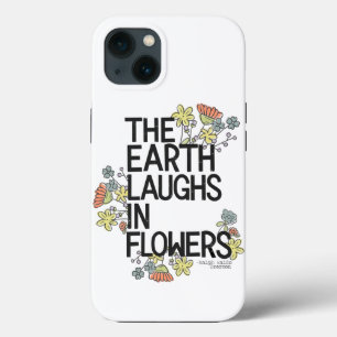 Funda Para iPhone 13 La Tierra ríe en flores