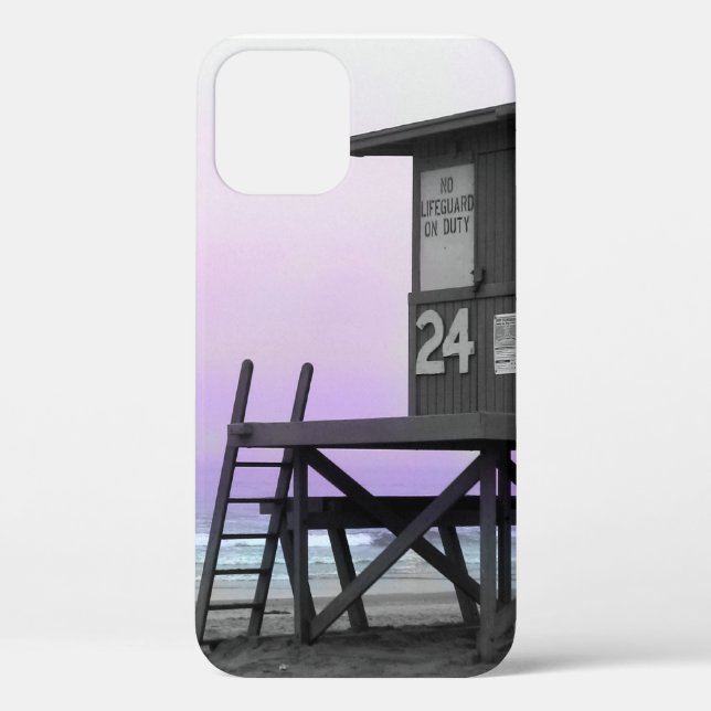 Funda De Case-Mate Para iPhone La Torre Lifeguard de Newport (Reverso )