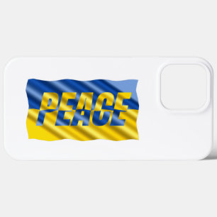 Funda Para iPhone 13 Pro Max La Ucrania azul y amarilla inspiró la paz sin guer