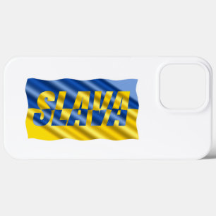 Funda Para iPhone 13 Pro Max La Ucrania azul y amarilla inspiró la paz sin guer