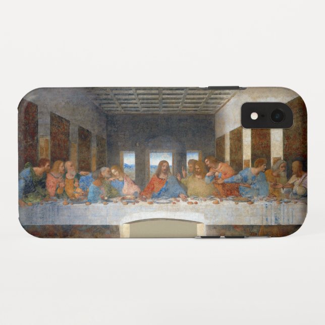 Funda De Case-Mate Para iPhone La última cena (Reverso (horizontal))