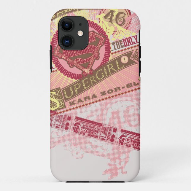 Funda De Case-Mate Para iPhone La Única Supergirl (Reverso)