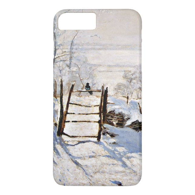 Funda De Case-Mate Para iPhone La urraca de Claude Monet (Reverso)