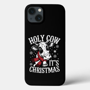 Funda Para iPhone 13 La vaca sagrada son los Navidades la granja divert