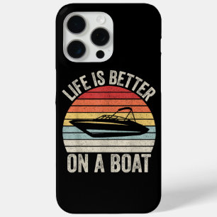 Funda Para iPhone 15 Pro Max La vida de época es mejor en un capitán de barco d