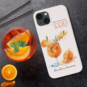 Funda Para iPhone 13 La Vida De La moda Es Mejor Con Una Acuarela Sprit