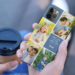 Funda Para iPhone 11 Pro Max La vida de papá es lo mejor del monograma fotográf<br><div class="desc">Añade tus iniciales y 4 fotos a este estuche para iPhone personalizado. La plantilla de fotos está configurada para que añadas tus imágenes trabajando en el sentido de las agujas del reloj desde arriba a la derecha. La cita de papá dice "Dad Life es la mejor vida" seguida de las...</div>