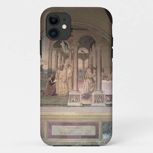 Funda De Case-Mate Para iPhone La vida de St. Benedicto (fresco) (detalle) 3 (Reverso)