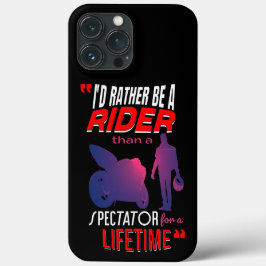 Funda Para iPhone 13 Pro Max La vida de un motociclista: Viajar, no mirar