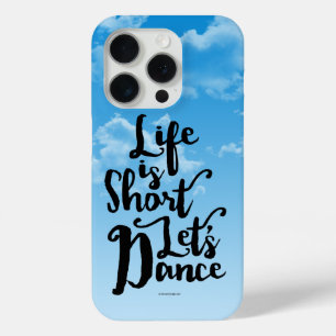 Funda Para iPhone 15 Pro La vida es corta Bailemos Funda-Mate para el estuc