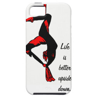 Funda Para iPhone SE/5/5s La vida es cubierta mejor al revés del teléfono