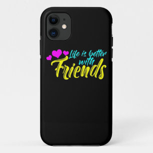 Funda Para iPhone 11 La vida es mejor con los amigos