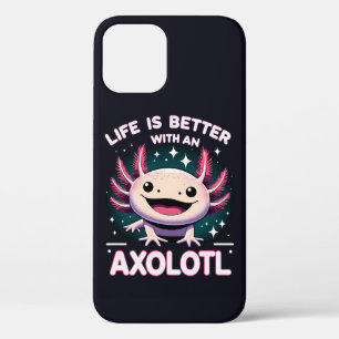 Funda Para iPhone 12 La vida es mejor con un Axolotl, niños Axolotl Lov