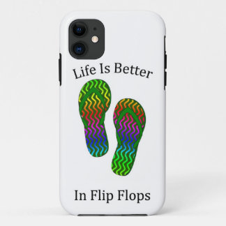Funda Para iPhone 11 La Vida Es Mejor En El Estuche Para iPhone Flip Fl