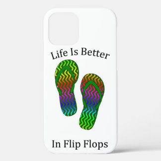 Funda Para iPhone 12 La Vida Es Mejor En El Estuche Para iPhone Flip Fl
