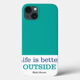 Funda Para iPhone 13 La vida es mejor fuera