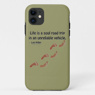 Funda Para iPhone 11 La vida es un viaje por carretera del alma en un v