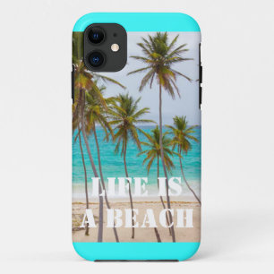 Funda Para iPhone 11 La vida es una playa, caso del iPhone 5