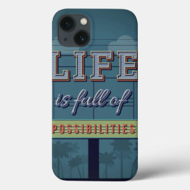 Funda Para iPhone 13 La Vida Está Llena De Posibilidades