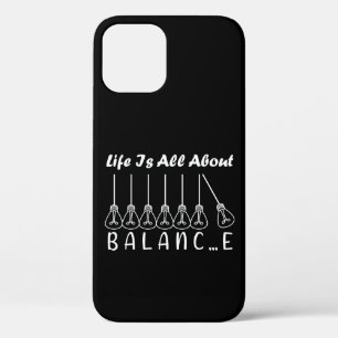 Funda Para iPhone 12 La vida se trata de inspiración de equilibrio y mo