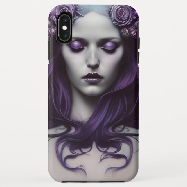 Funda De Case-Mate Para iPhone La violeta del palid (Reverso)