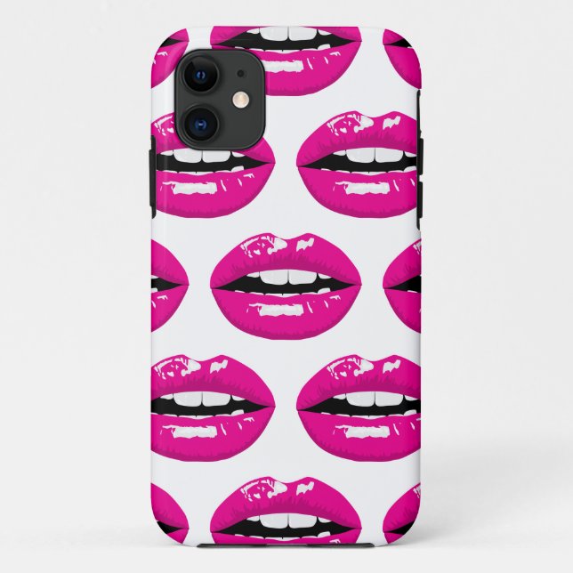 Funda De Case-Mate Para iPhone Labios (Reverso)