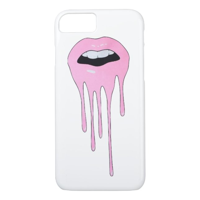Funda De Case-Mate Para iPhone Labios calientes (Reverso)