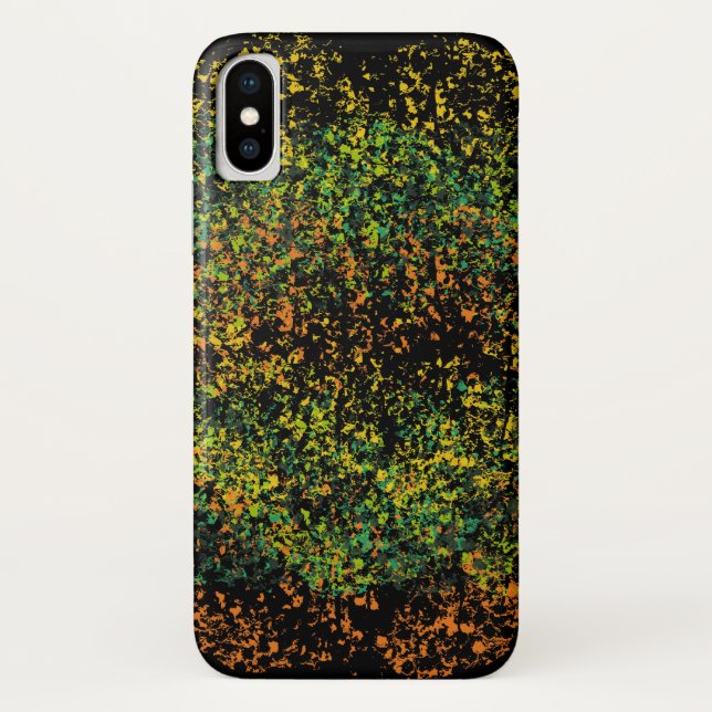 Funda De Case-Mate Para iPhone Labios retro coloridos (Reverso)