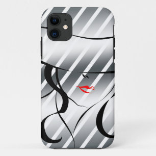 Funda Para iPhone 11 Labios rojos