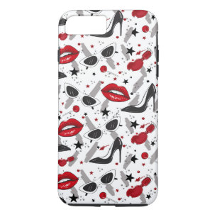 Funda Para iPhone 8 Plus/7 Plus Labios rojos