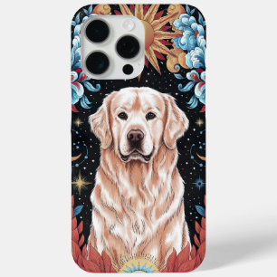 Funda Para iPhone 15 Pro Max Labrador mágico bajo cielos celestes
